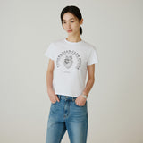 SITP5265 Pomeranian Short Sleeve T-Shirt_White