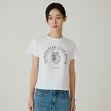 SITP5265 Pomeranian Short Sleeve T-Shirt_White