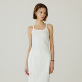 SITP5270 Comfort U-Neck Sleeveless Top_Ivory