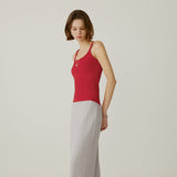 SITP5270 Comfort U-Neck Sleeveless Top_Red