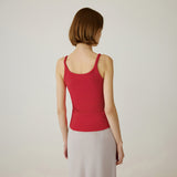 SITP5270 Comfort U-Neck Sleeveless Top_Red