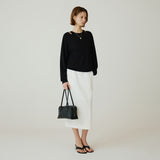 SITP5274 V-Neck Batwing Comfort T-Shirt_Black