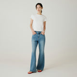 SITP5275 Slim Ribbed Short Sleeve T-Shirt_Ivory