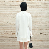 SITP5278 Soft sheer Summer Shirt_White