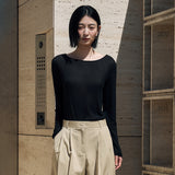 SITP5285 Sheer Rib Boat Neck T-Shirt_Black