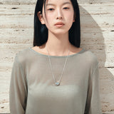 SITP5285 Sheer Rib Boat Neck T-Shirt_Olive