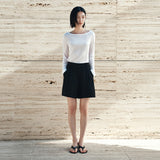 SITP5285 Sheer Rib Boat Neck T-Shirt_White