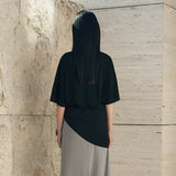 SITP5287 U-Neck Relaxed T-Shirt_Black