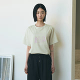 SITP5296 COUNTRY DOGS CLUB T-Shirt_Khaki Beige
