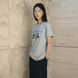 SITP5296 COUNTRY DOGS CLUB T-Shirt_Melange Gray