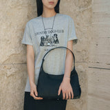 SITP5296 COUNTRY DOGS CLUB T-Shirt_Melange Gray