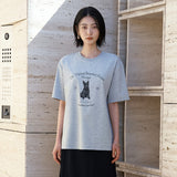 SITP5297 Schnauzer T-Shirt_Melange Gray
