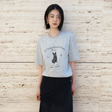 SITP5297 Schnauzer T-Shirt_Melange Gray