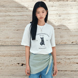SITP5297 Schnauzer T-Shirt_White