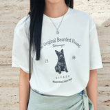 SITP5297 Schnauzer T-Shirt_White