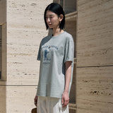 SITP5298 Gentle Retriever T-Shirt_Melange Gray
