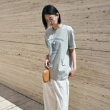 SITP5298 Gentle Retriever T-Shirt_Melange Gray