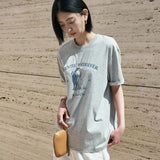 SITP5298 Gentle Retriever T-Shirt_Melange Gray