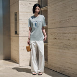 SITP5298 Gentle Retriever T-Shirt_Melange Gray