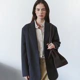 SITP5303 Washed Stitch Cotton Shirt_Light beige