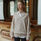 SITP5303 Washed Stitch Cotton Shirt_Ivory