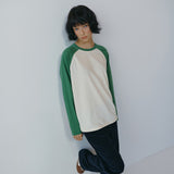 SITP5323 Contrast Raglan T-Shirt_Green