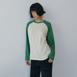 SITP5323 Contrast Raglan T-Shirt_Green