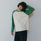 SITP5323 Contrast Raglan T-Shirt_Green