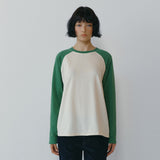 SITP5323 Contrast Raglan T-Shirt_Green