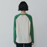 SITP5323 Contrast Raglan T-Shirt_Green