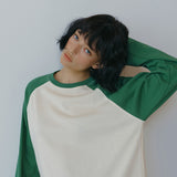 SITP5323 Contrast Raglan T-Shirt_Green
