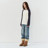 SITP5323 Contrast Raglan T-Shirt_Navy