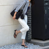 SIPT7153 Comfort Line Capri Pants_White (summer ver.)