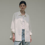 SITP5143 oversized noble shirt_Ivory
