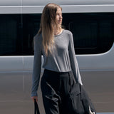 SITP5225 Deco Stitch Comfort T-Shirt_Melange gray