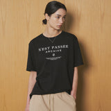 SITP5133 Archive Print Short Sleeve T-Shirt_Black