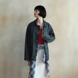 SIOT4183 Vintage Cotton Work Jacket_Charcoal