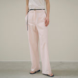 SIPT7125 Washed Purtig Pants_Light pink