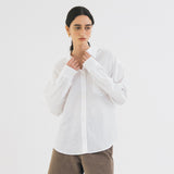 SITP5198 Linen Blend Pure Shirt_White