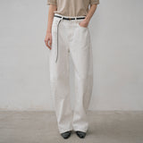 SIJN6087 Arco Curved Denim_Ivory